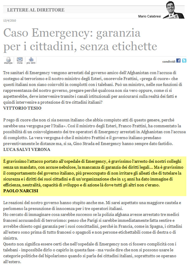 La Stampa 13/04/10